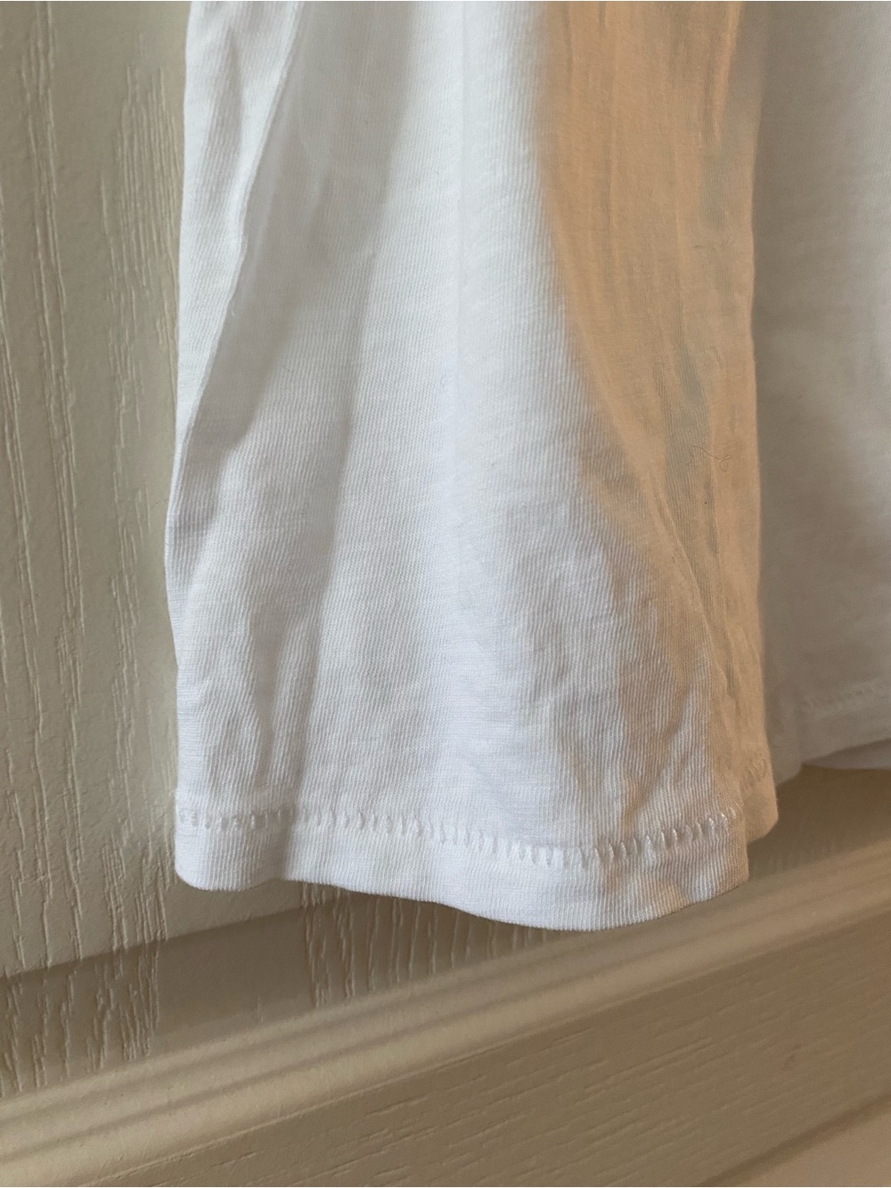 AERIE 100% Cotton Crewneck Short Sleeve T-Shirt in White - L - Picture 7 of 10
